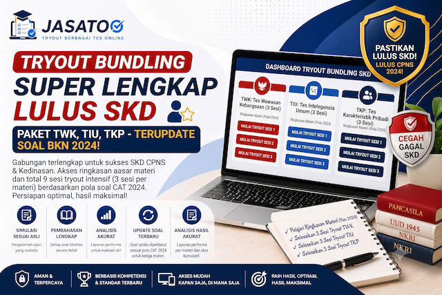 Bundling Seleksi Kompetensi Dasar CAT CPNS